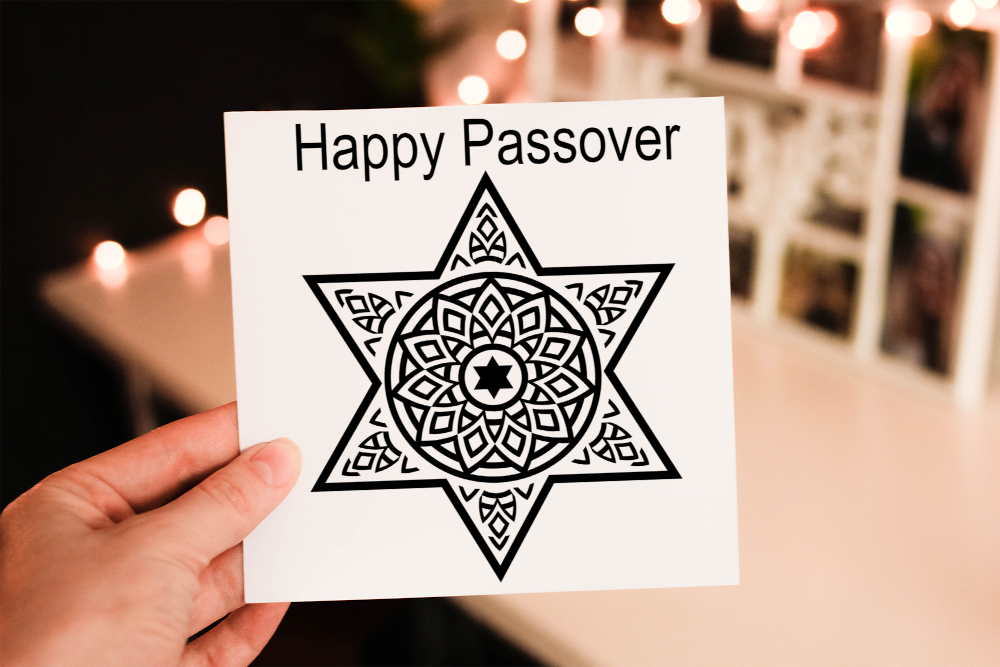 Happy Passover Card, Passover, Personalised Passover Card